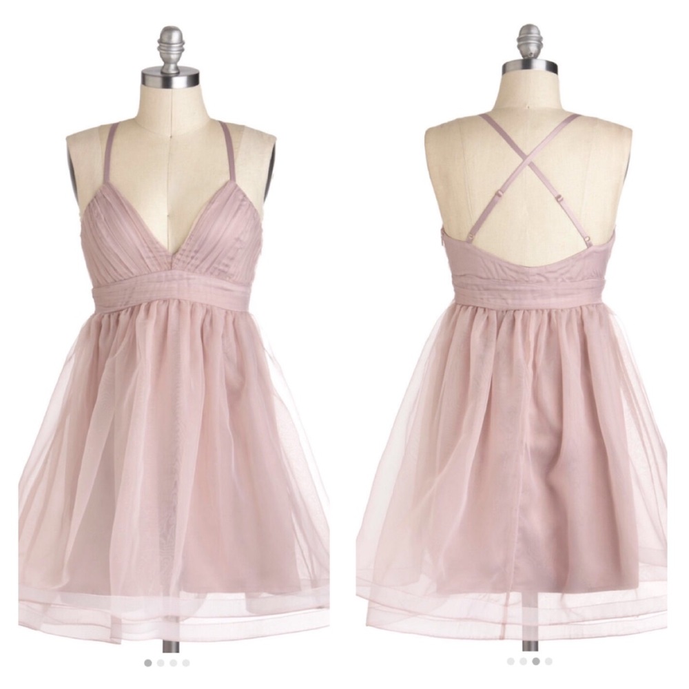 ModCloth Lavender Blush Dress